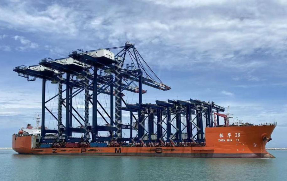 中企承建的尼日利亚深水港成功停靠首艘货轮