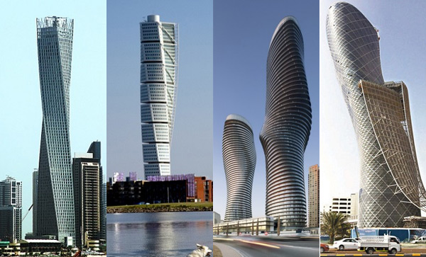 全球"扭曲建筑"盘点