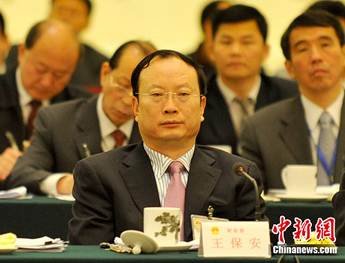 王保安任统计局党组书记 马建堂已调任国家行政学院