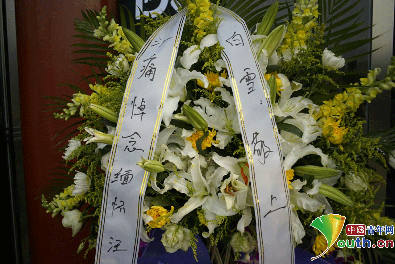 汪国真追悼会在北京八宝山举行