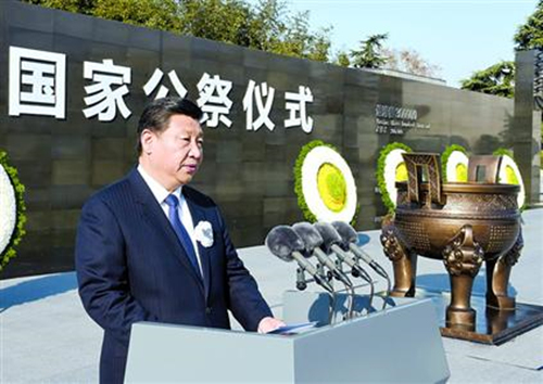 习近平一年来十谈抗战历史:刻骨铭心 永不忘记