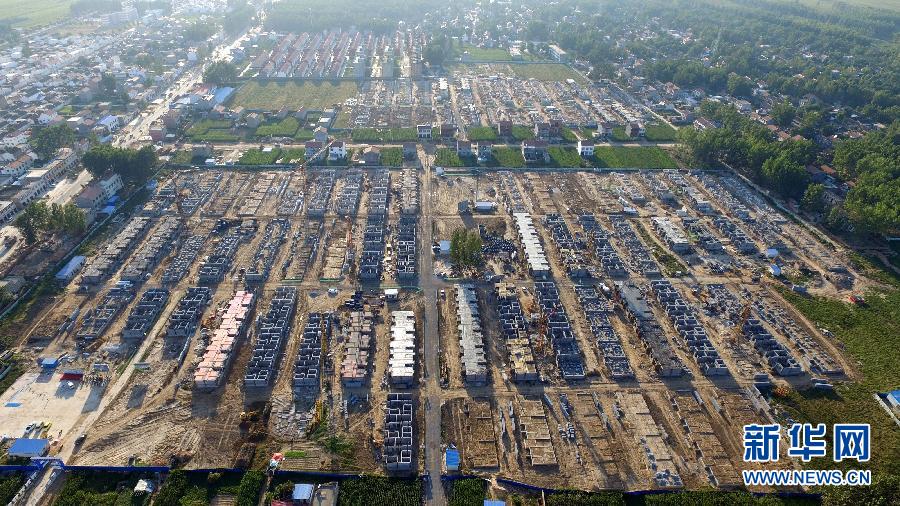 （社会）（1）河南兰考加紧建设黄河滩区居民迁建工程