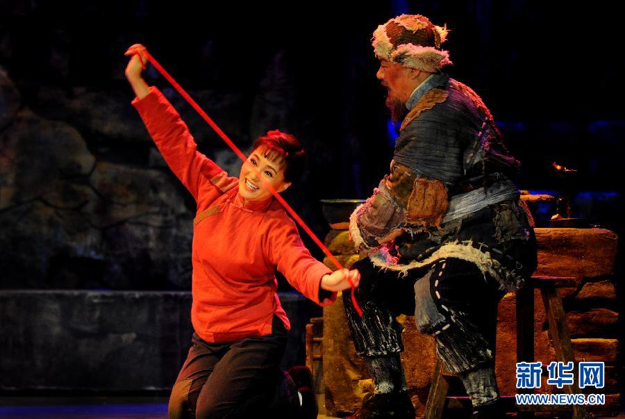 （文化）（1）歌剧《白毛女》全国巡演活动延安启动