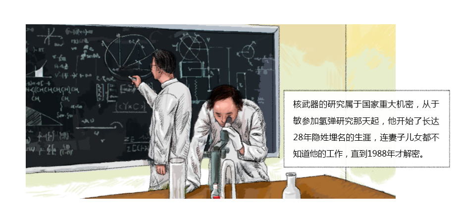 漫画道德模范氢弹之父于敏