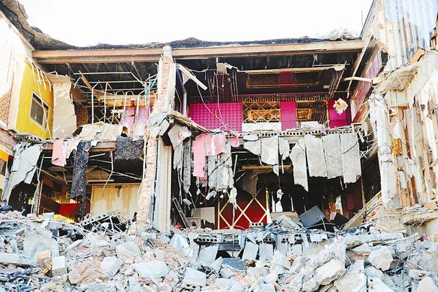 太原娱乐业标志性建筑金昌盛歌城被拆除(组图)