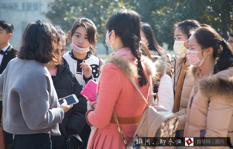 冬日里的风景 浙江艺考清纯考生颜值爆表