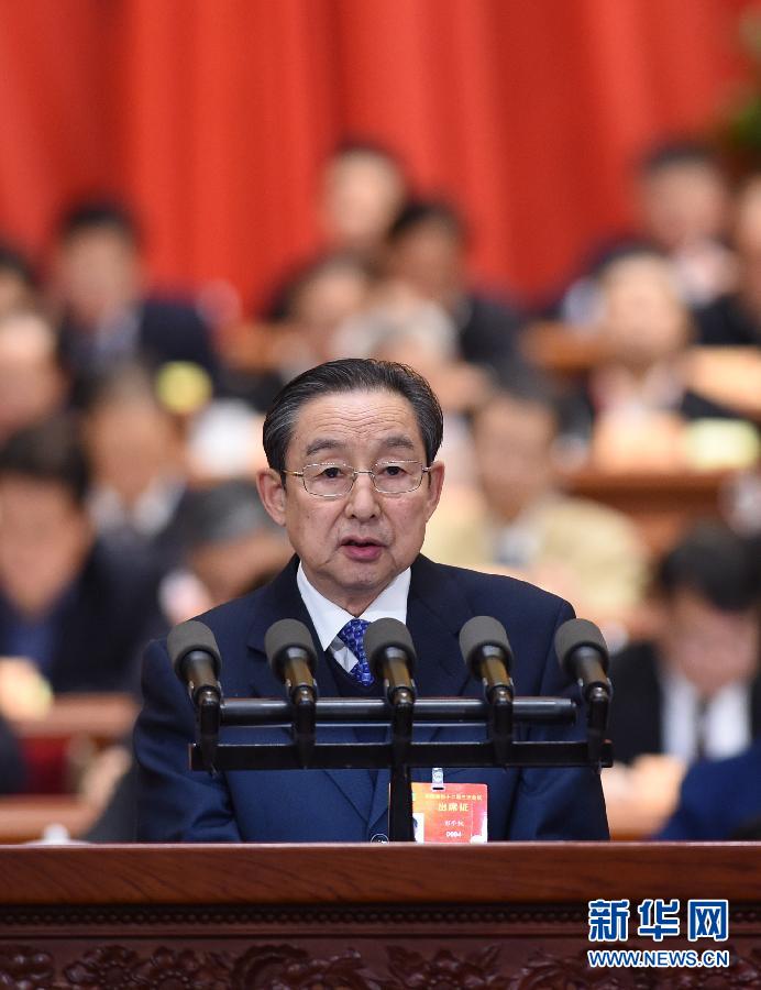 全国政协十二届三次会议第四次全体会议大会发言