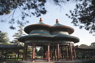 北京天坛275岁双环亭将大修1976年由中南海迁入