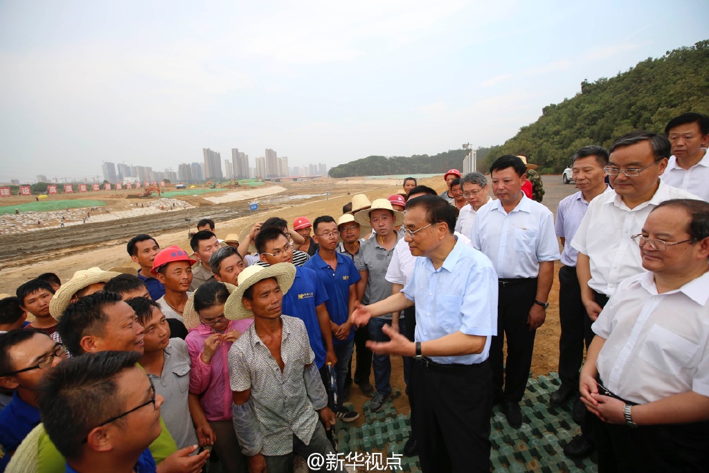 李克强在江西南昌考察