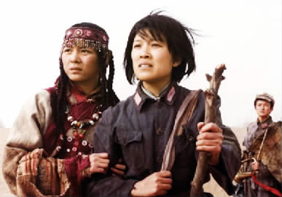 甘肃省河西走廊与国民党马步青,马步芳部队进行了一场力量悬殊的激战