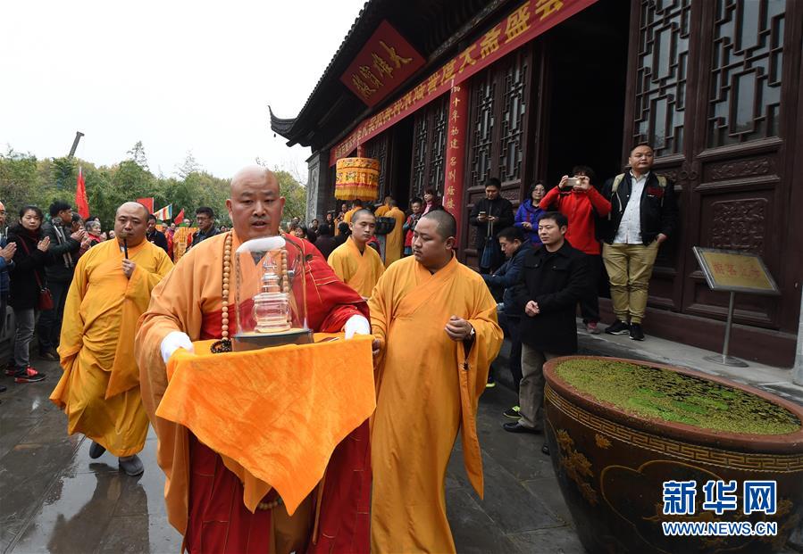 （文化）（2）南京毗卢寺迎请诸圣舍利