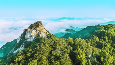 鸡公山云海山顶观日出红叶山间瀑布选购信阳毛尖信阳花挑美丽乡村郝堂