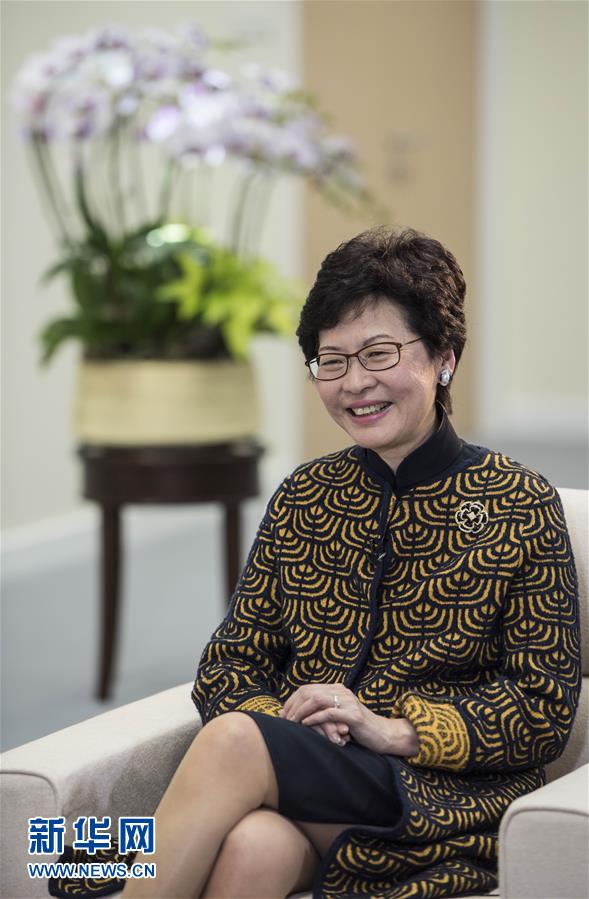 尽力为民 尽心报国——访香港特区第五任行政长官林郑月娥-新华网