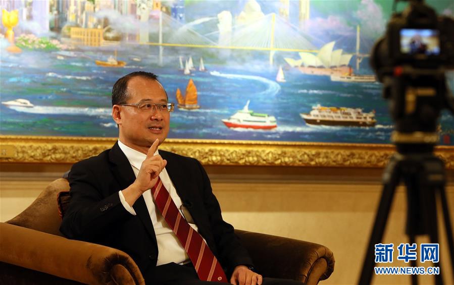 背靠国家 一起走出去——访香港中华总商会会长蔡冠深