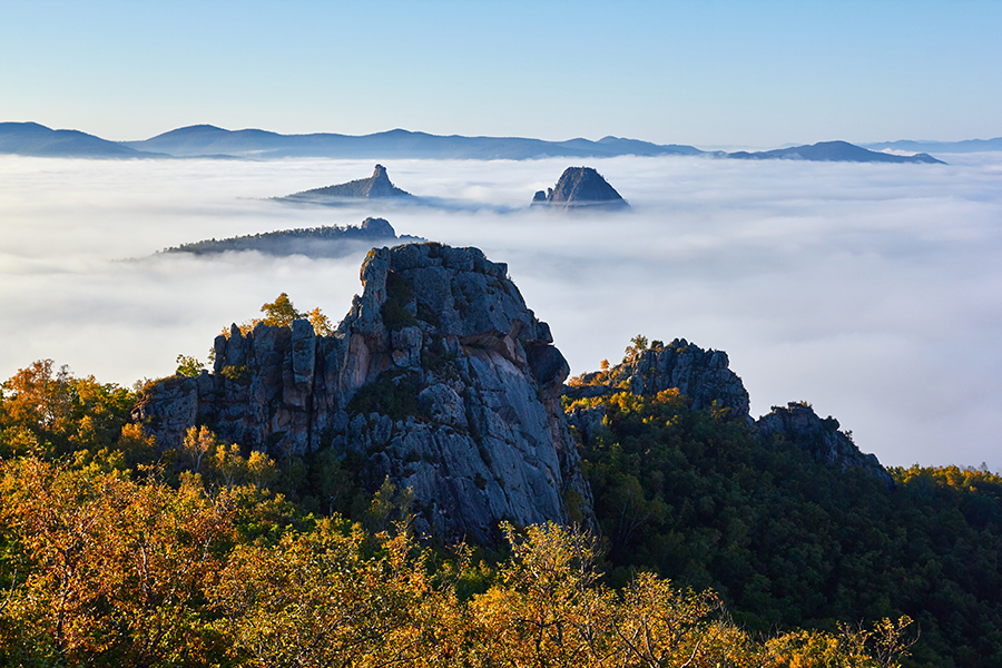 雾锁烟迷-呼伦贝尔市巴林林业局