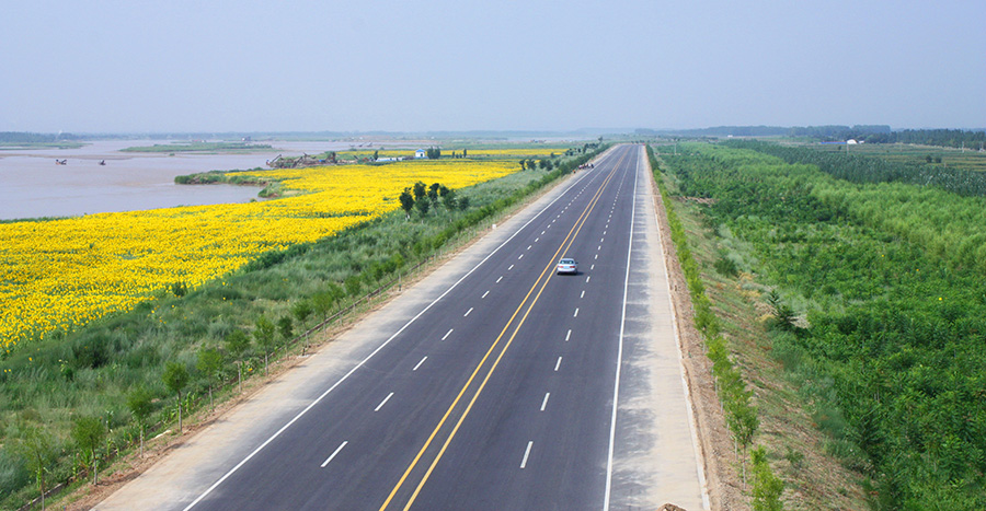美景滨河大道青铜峡市林业局