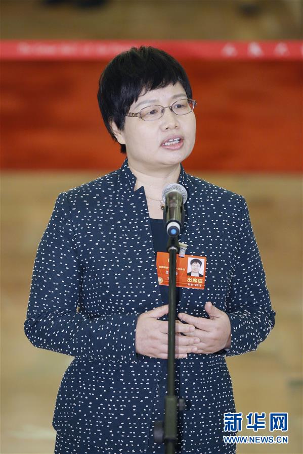 全国政协委员接受采访