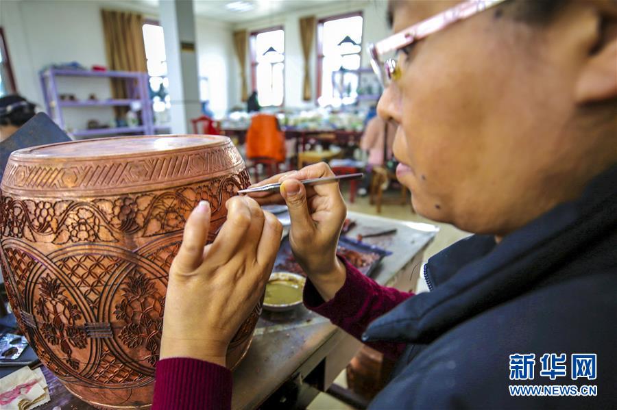 （文化）（6）河北大厂：打造&ldquo;中国景泰蓝之乡&rdquo;