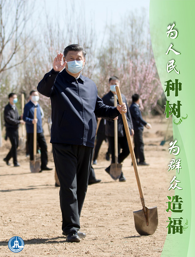 为人民种树,为群众造福