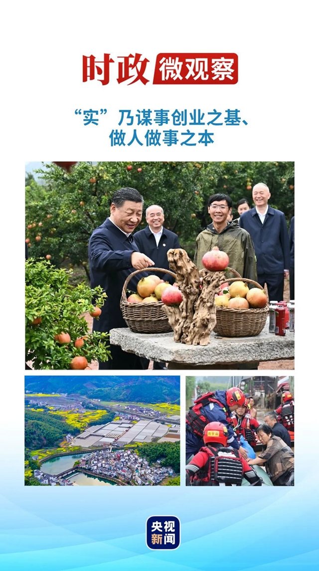 时政微观察丨用实干推动发展-新华网