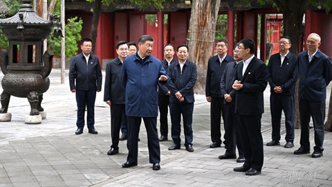 第一观察丨总书记赴陕甘考察，一条文化脉络格外鲜明