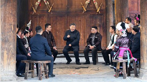 信团鼓楼话振兴,习近平:祝你们的日子越过越红火