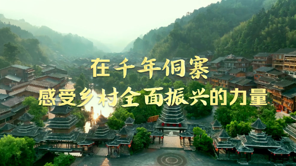 时政Vlog丨在千年侗寨,感受乡村全面振兴的力量