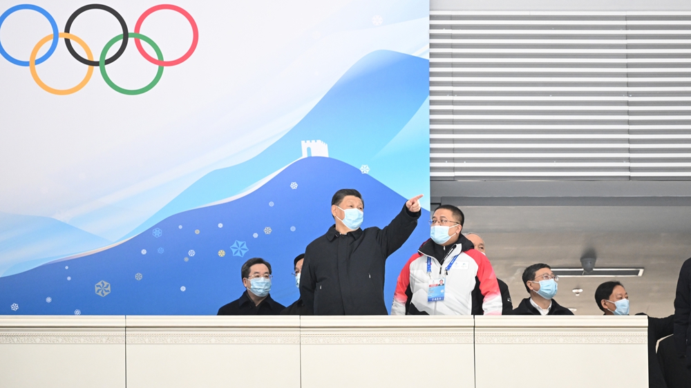 习近平在北京考察2022年冬奥会、冬残奥会筹办备赛工作