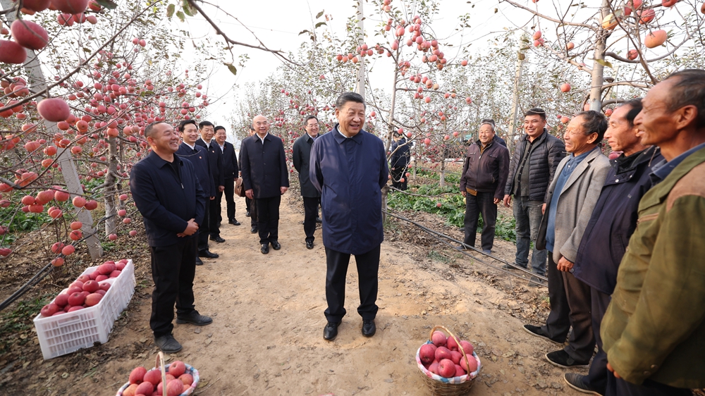 习近平在陕西延安和河南安阳考察