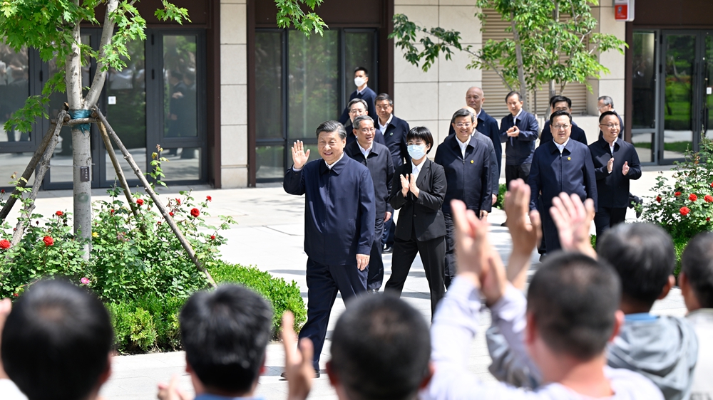 习近平在河北雄安新区考察并主持召开高标准高质量推进雄安新区建设座谈会