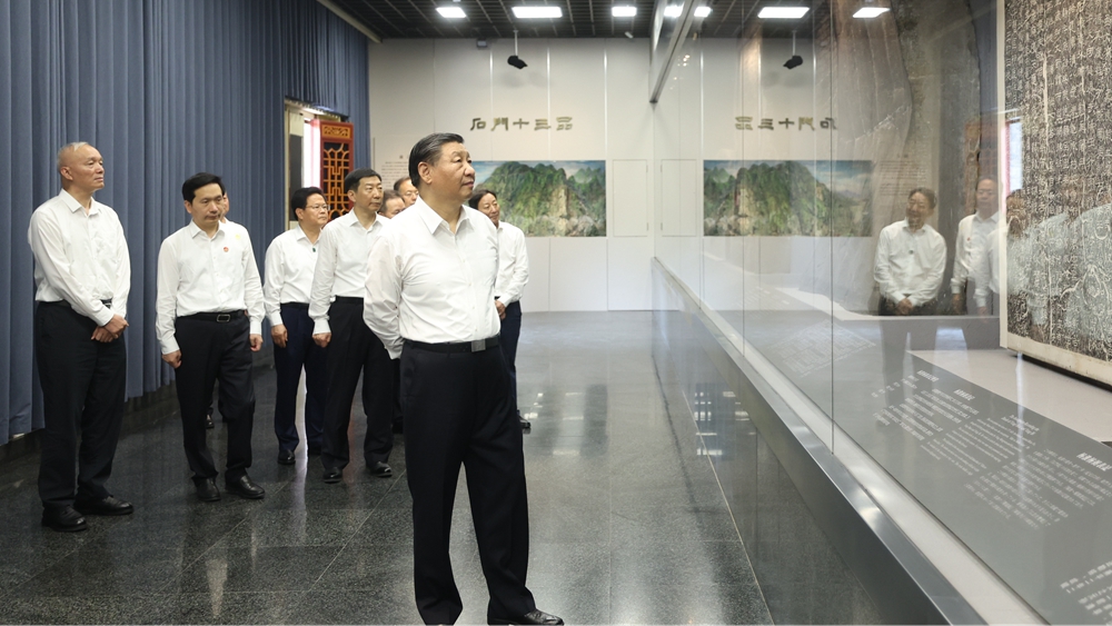 习近平在四川考察 返京途中在陕西汉中考察