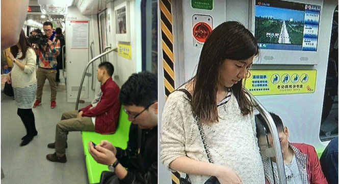 电视台录制地铁拍不文明行为 网友：造假