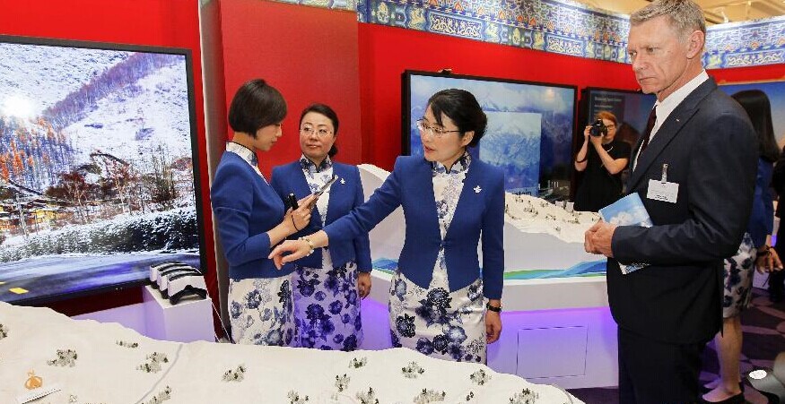北京2022冬奥申办展示在洛桑举行