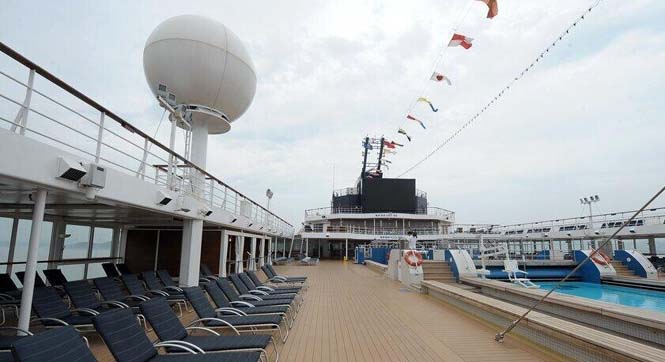 揭密本土豪华邮轮内景 俱乐部水世界应有尽有