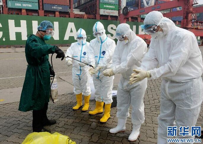 山东青岛举行&ldquo;中东呼吸综合征&rdquo;应急处置演练