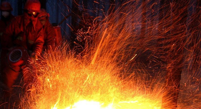 内蒙古大兴安岭发生森林火灾