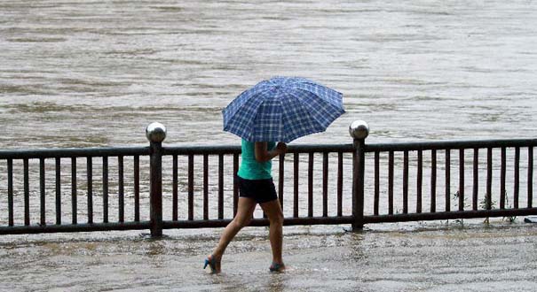 福建南平遭洪水袭击