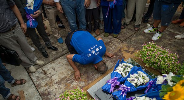 118位抗战阵亡将士遗骸回故里安葬