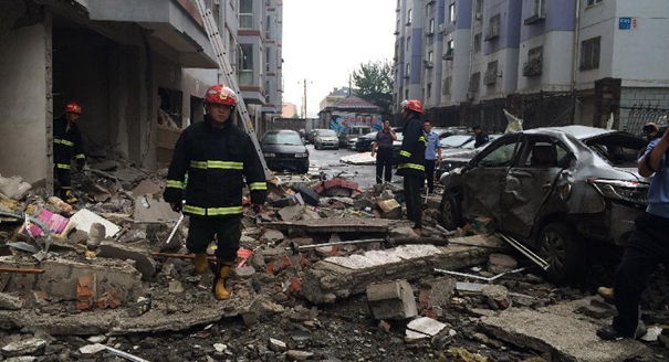 大连居民楼管道液化石油气闪爆造成4人死亡