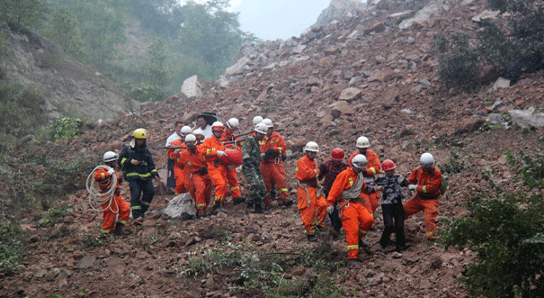 陕西山阳县山体滑坡失踪人数上升为60余人