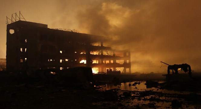 天津危险品仓库爆炸事故已造成50人死亡