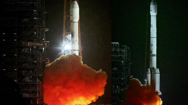 我国成功发射亚太九号通信卫星