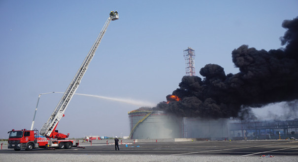 实拍全国危险化学品救援技术竞赛 场面震撼
