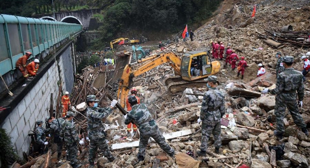 浙江丽水山体滑坡灾害遇难人数增至9人