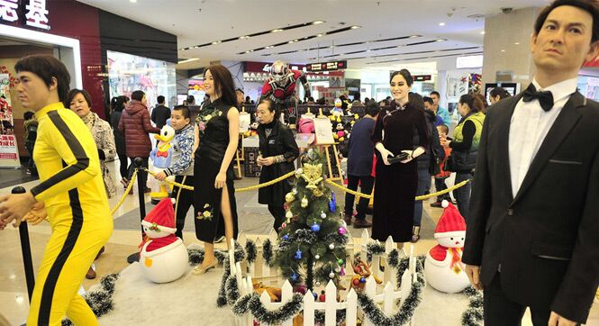 福州一商场蜡像&ldquo;丑哭&rdquo;网友