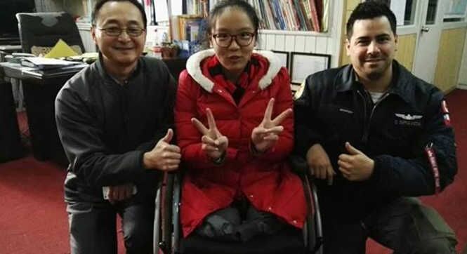 汶川地震&ldquo;无腿&rdquo;女孩获加拿大皇家飞行学校录取