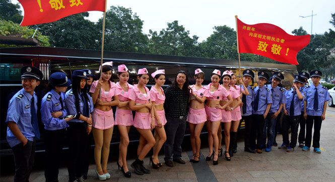 东莞：&ldquo;空姐&rdquo;服务&ldquo;城管&rdquo;称向深圳文明执法者致敬
