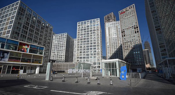 春节临近 北京人烟稀少宛若空城(组图)