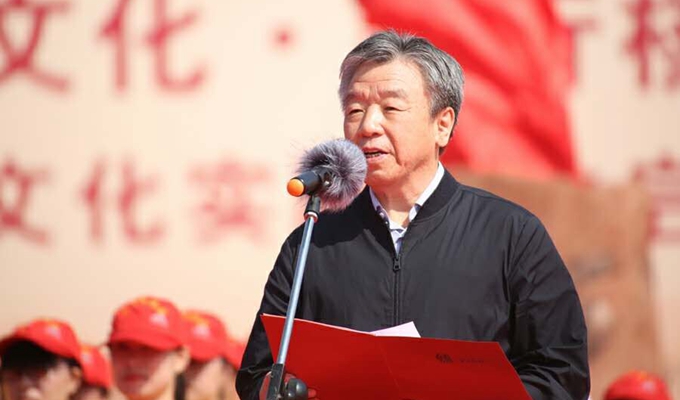 全国政协副主席卢展工宣布&ldquo;弘扬传统文化 践行核心价值&rdquo;舜帝德孝文化实践活动启动