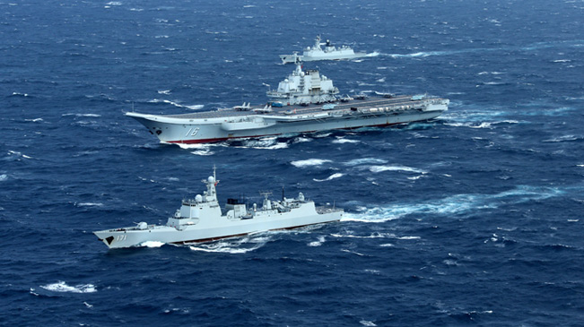 新年伊始,中国海军航母编队在忙些啥?